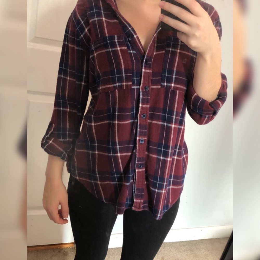 Plaid Shirt from Charlotte Russe,